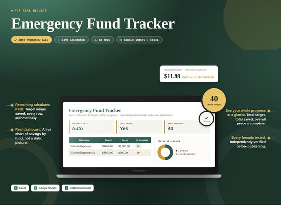 Emergency Fund Tracker