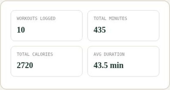 Fitness Progress and Workout Tracker — Google Sheets & Excel spreadsheet by ToolWise Digital — view 5