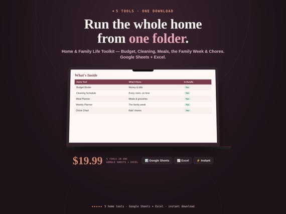 Home & Family Life Toolkit