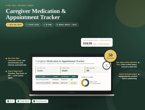 Caregiver Medication & Appointment Tracker