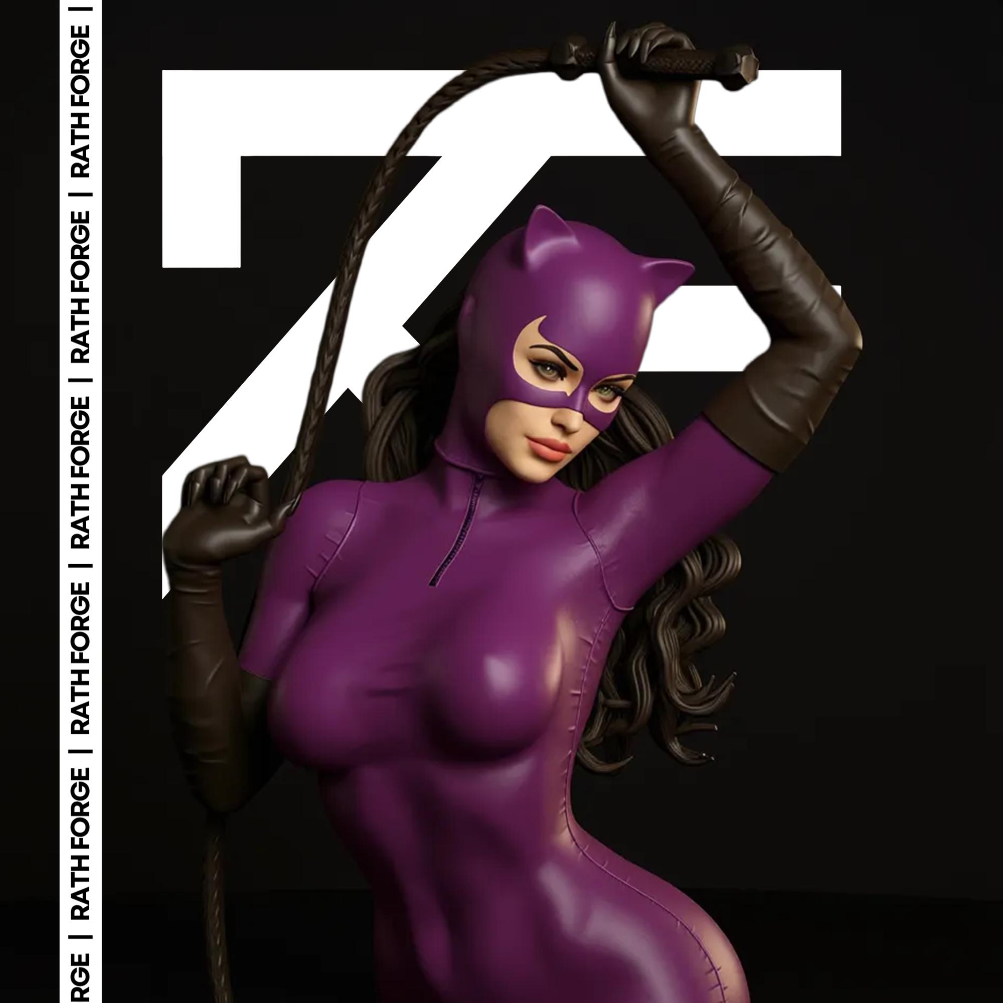Catwoman Statues - Etsy