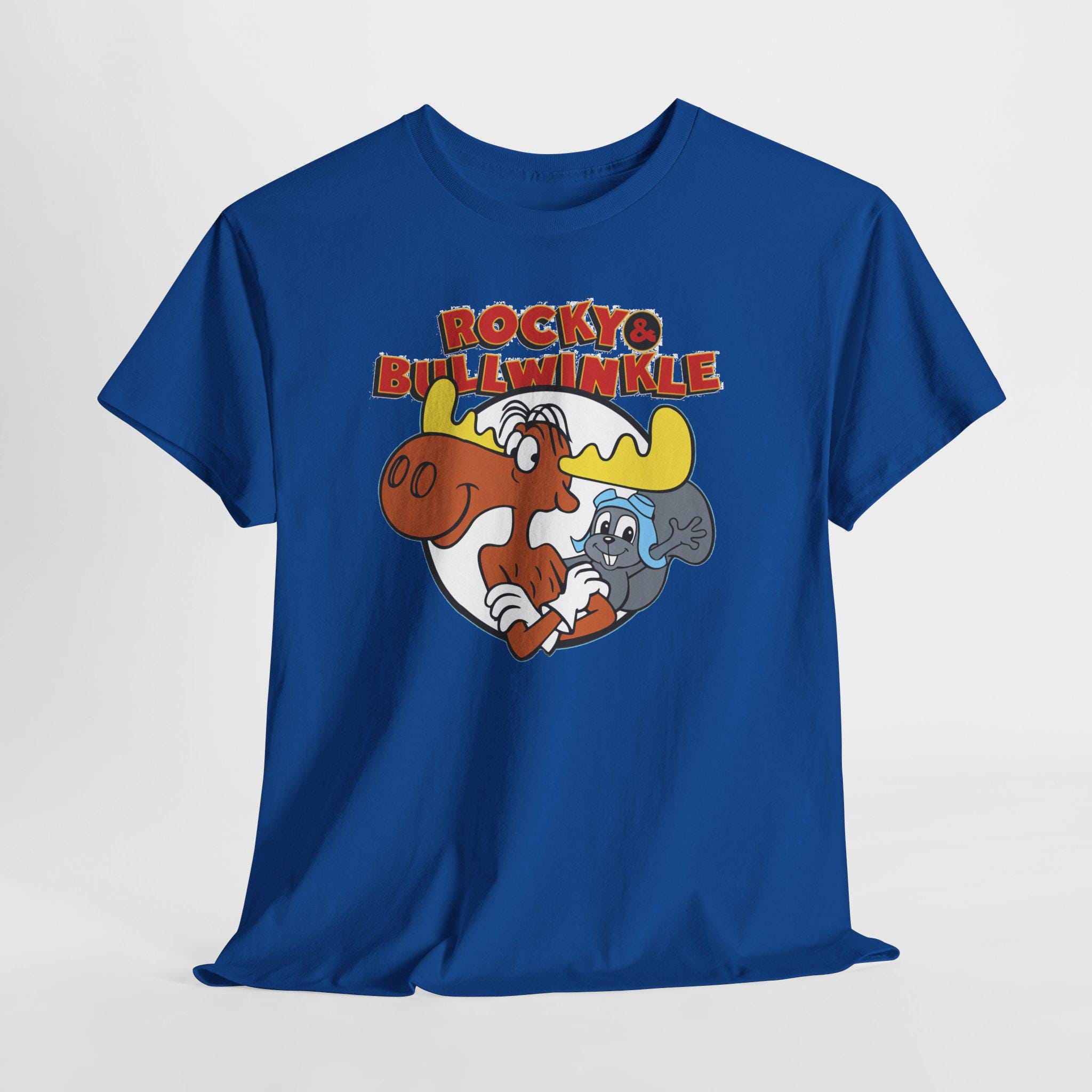 Rocky and Bullwinkle Shirt - Etsy