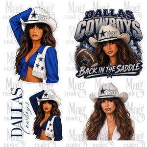 Ella Langley Dallas Cowboys digital anpassningsbar nedladdning