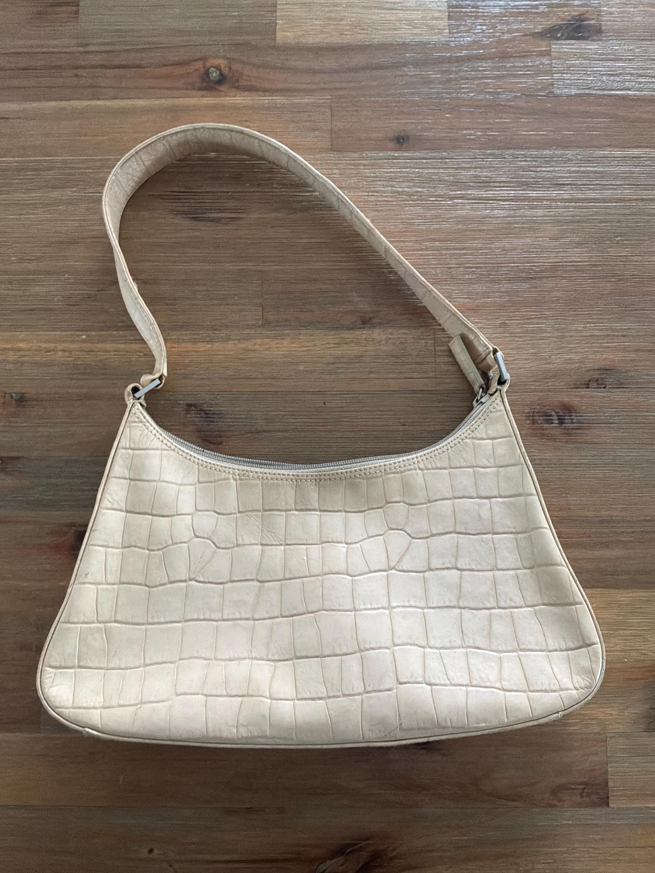 90s Leather Bag - Etsy