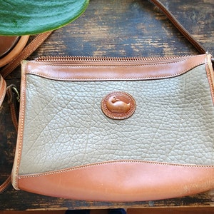 Vintage Dooney & Bourke All Weather Leather Shoulder Bag/Crossbody Bag