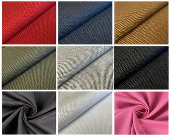 Assorted Colors Canvas Fabric | 60'' to 63'' Wide x Sold by Yard | Cotton | Printing | Painting | Upholstery | Outdoor | Crafts | Apparel
