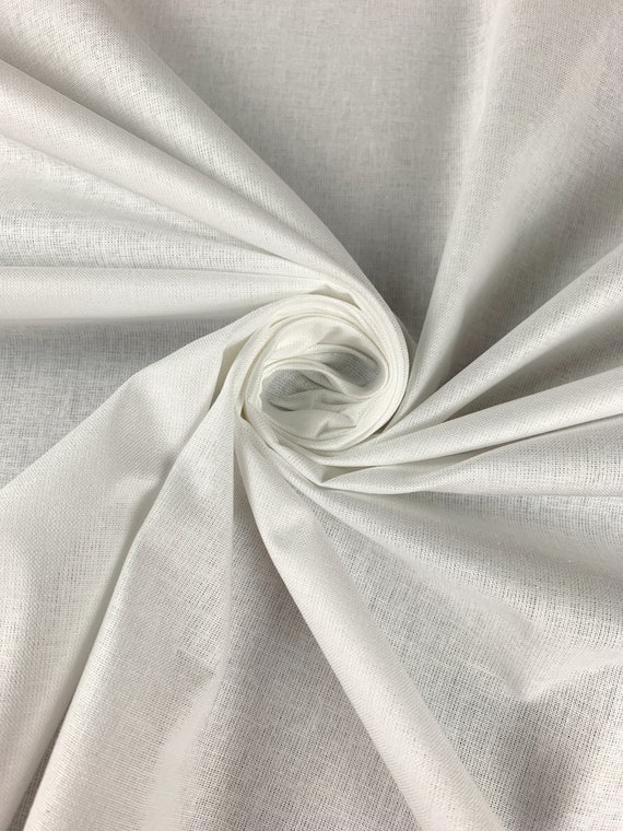 Natural Muslin Fabric 100% Cotton, 60 Inches Wide, Sold By The