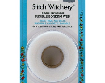 Fusible Bonding Web 5/8" 20 Yards - Stitch Witchery