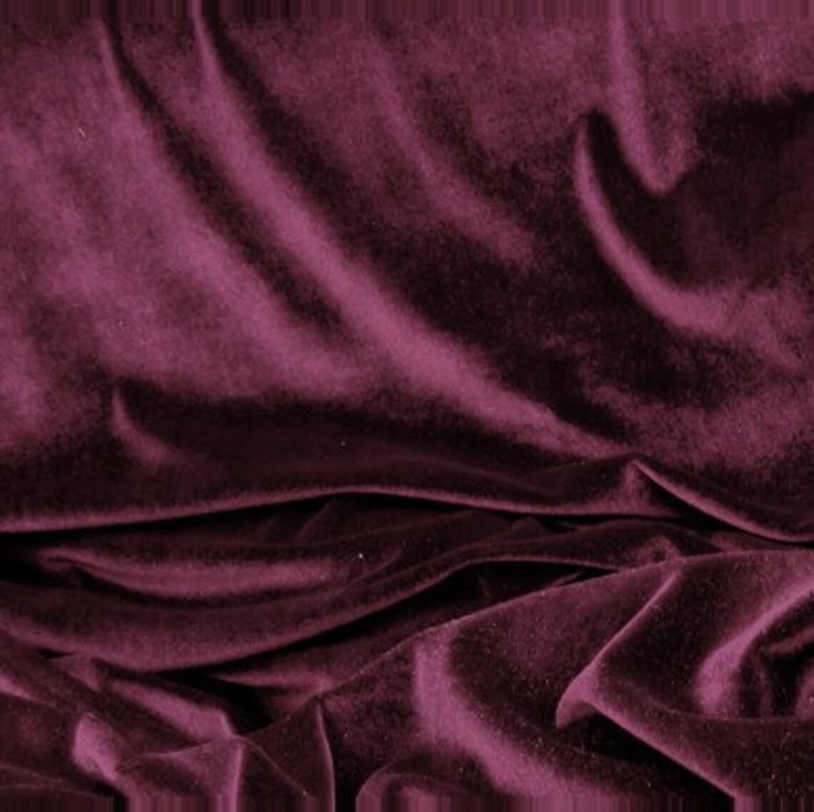 Wine Stretch Velvet Fabric Etsy