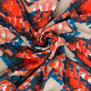 Assorted Prints Polyester Chiffon Fabric - Etsy