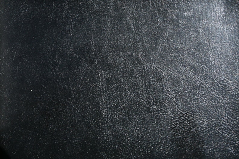 Black Semipu Leather Vinyl Fabric 53/54 per Yard Etsy Australia