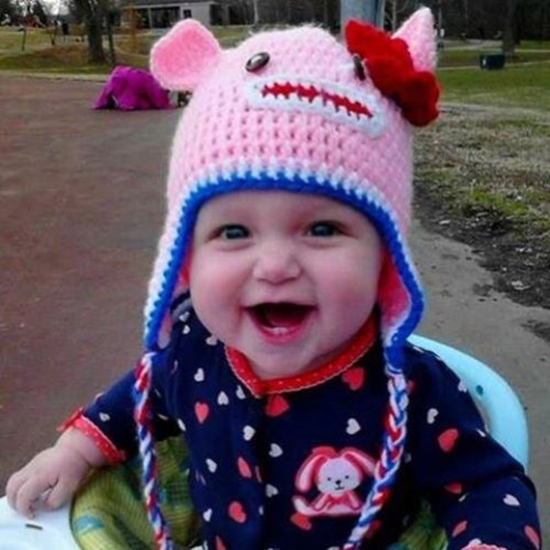 Baby Sock Monkey Hat Girl Sock Monkey Hat Boy Sock Monkey Etsy