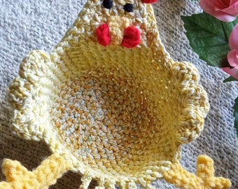 Crochet Chicken Bowl Cozy, Chicken Bowl Cozy, Housewarming Gift, Farmhouse Decor