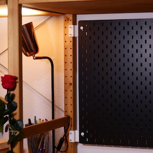 IKEA IVAR SKÅDIS Pegboard Mount, No-Drill Modular Storage (3D Printed)