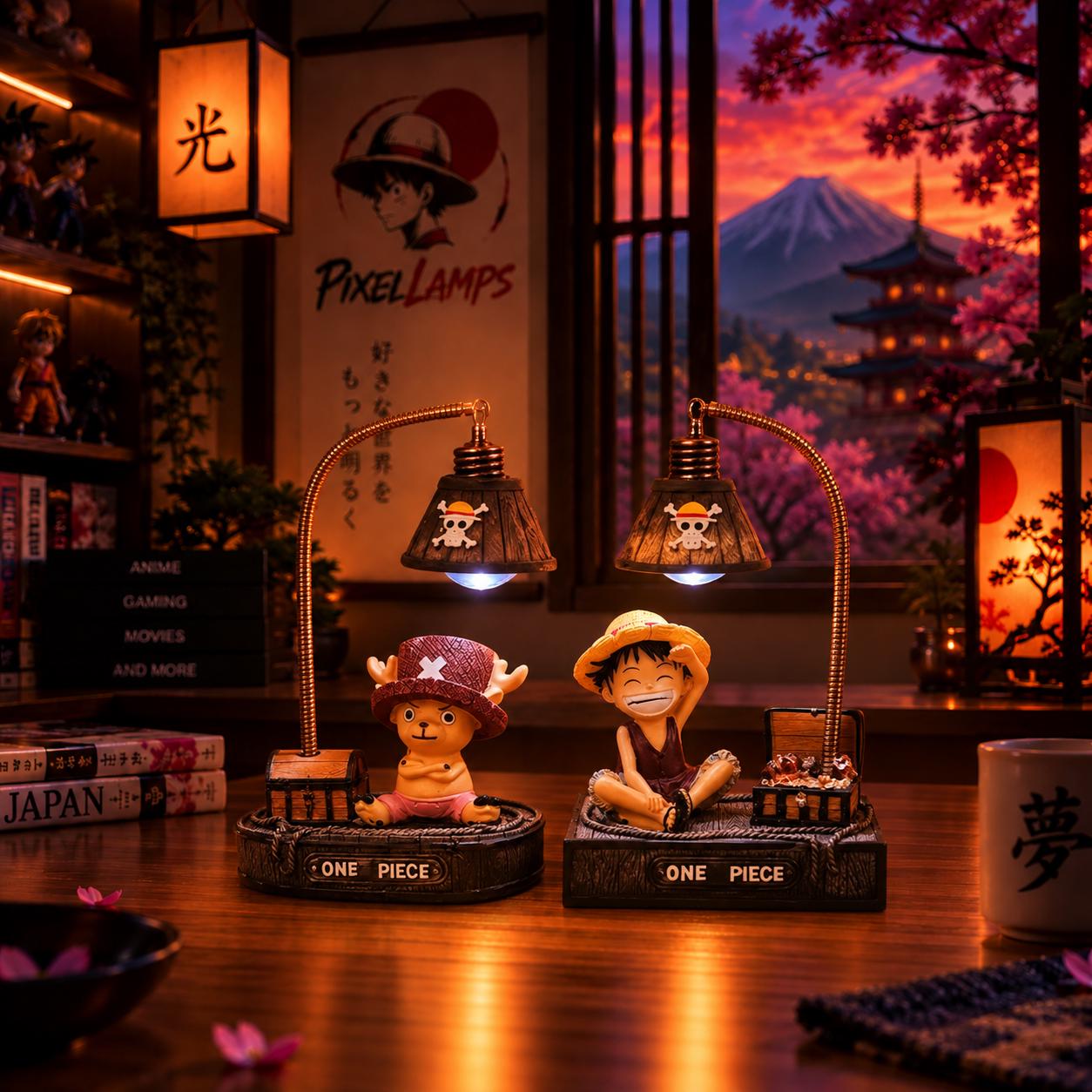 One piece lamp - Etsy 日本