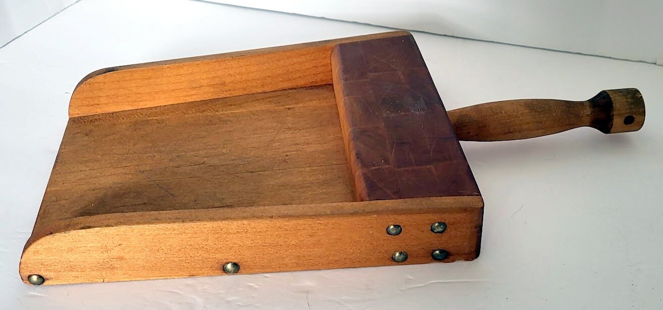Vintage Brandenfels Riveted Wood Cutting Cheese Board