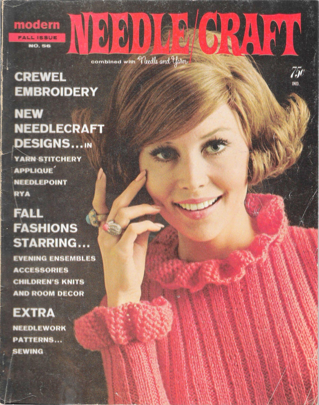 1969 Modern Needle/craft No. 56 Fall Issue Paperback Magazine Etsy