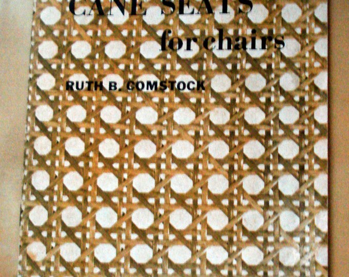 1971 Cane Seats for Chairs by Ruth B. Comstock Cornell Etsy