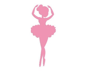 15 Ct. Glitter Ballerina Die Cuts Dancer Die Cuts