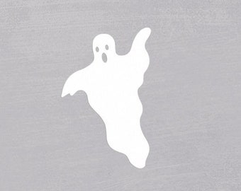 Halloween Ghost Die Cuts & Paper Cut Outs, October 31st Halloween Party Decorations, Scrapbook Embellishment, Gift Tags Party Favors Toppers