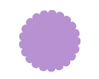 Scalloped Circle Die Cuts, Paper Cut Outs, Wedding, Wish Tree, Place Cards, Circle Die Cuts, Craft Projects, DIY Gift Tags, Memory Trees