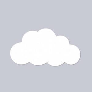May include: A white cloud icon on a light gray background.