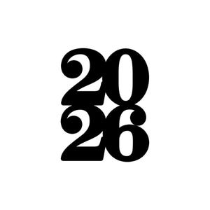 2025 Graduation Die Cuts for High School College Graduation Parties, 2025 New Year's Eve Party Cut Out Shapes, Back to School Bulletin Board