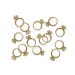 Silver or Gold Glitter Ring Confetti Pieces for Bachelorette Party, Bridal Shower, Engagement Party, Weddings, Engagement Ring, Diamond Ring