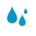 Paper Raindrop Die Cut, Rain Drop, Spring, Classroom, Science Class, Paper Cut Out Die Cut, Scrapbook Embellishment, April Showers Wish Tree