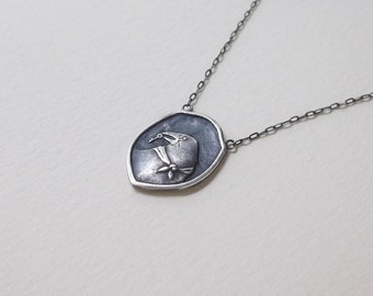 Secret Crow Necklace