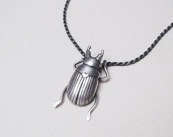 Pinchy Beetle Necklace