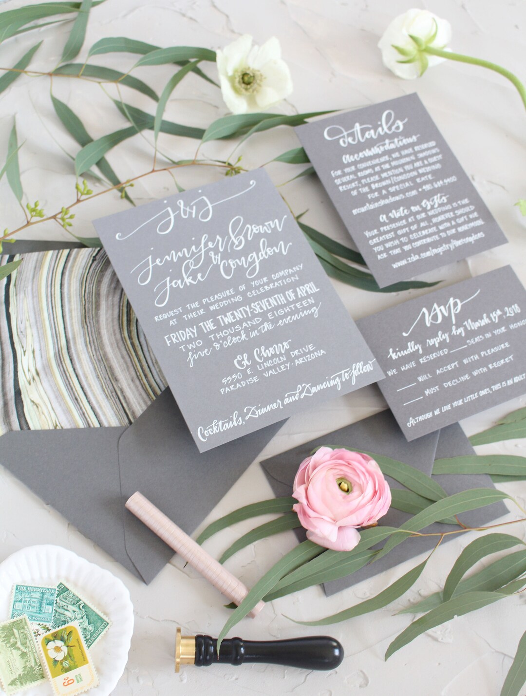 Gray Wedding Invite, Grey Invitations, Diy Wedding, Grey Wedding