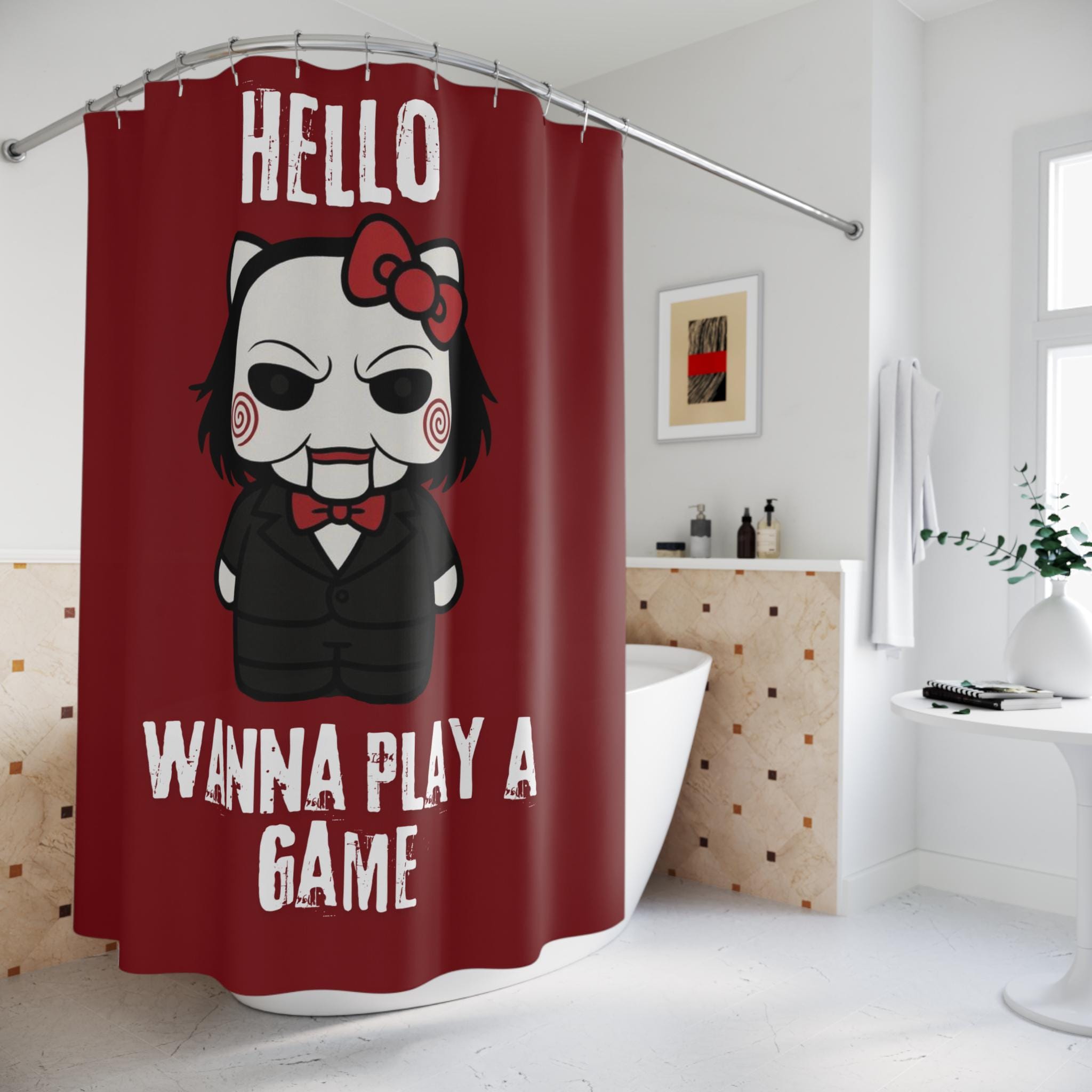 Hello kittys shower curtain - Etsy 日本