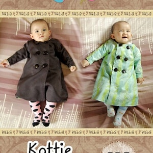 KOTTIE Baby Coat PDF Pattern & Tutorial image 2