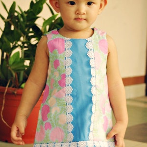 LULU Dress PDF Pattern & Tutorial 8 sizes from Age 1 to 8 image 5