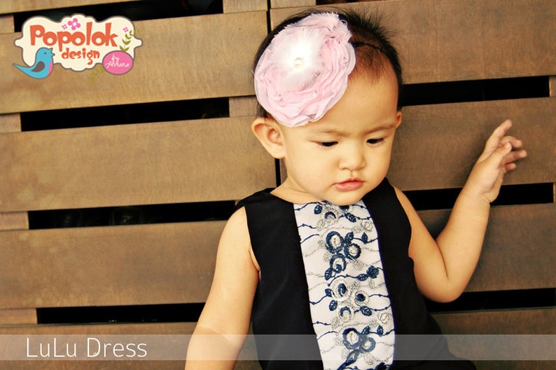 LULU Dress PDF Pattern & Tutorial 8 Sizes From Age 1 to 8 Etsy