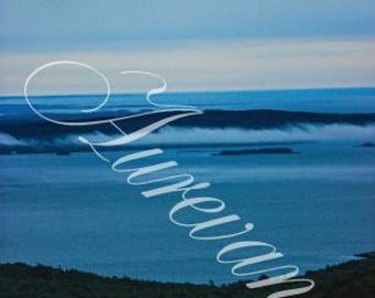 Lámina decorativa de paisaje montañoso para imprimir, fotografía "Por encima de las nubes", descarga digital de naturaleza 8x12