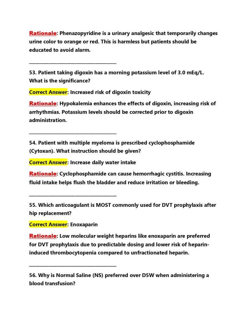 Relias Prophecy RN Pharmacology A Exam Study Prep Questions and Answers - Etsy Australia