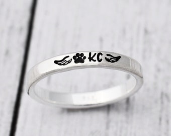 cat memorial ring