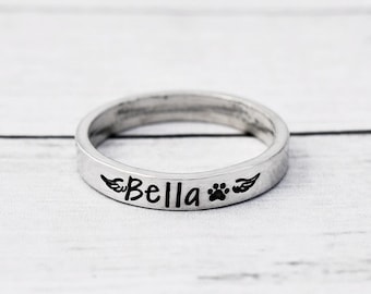 cat memorial ring