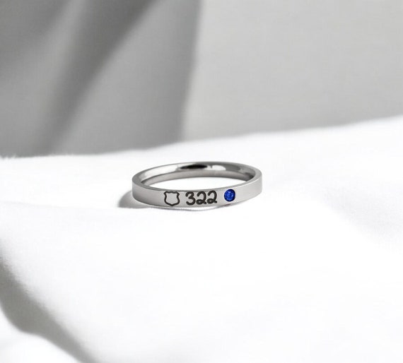 Police wife wedding rings 60 photos - Vianawedding.com