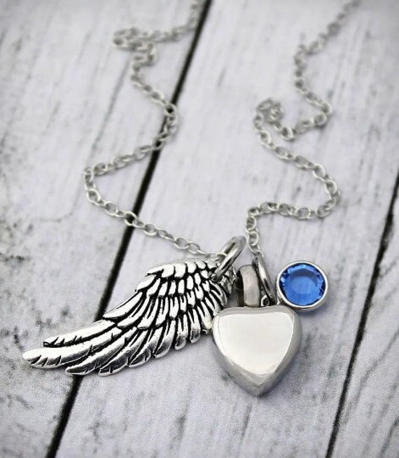 Heart Urn Necklace for Ashes Stainless Steel Cremation Jewelry Memorial Ash  Holder Pendant for Father/Mother/Mom/Dad/Lovers/Couple - Walmart.com