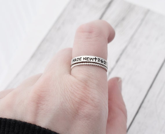 Baptism ring sale