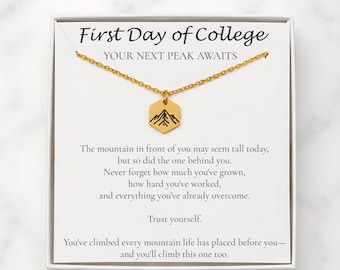 College Student Gift for Student Going to College Gifts, First day of College Gift, University Good Luck Gift Freshman College Good Luck
