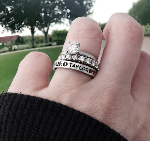 Firefighter wife ring deals