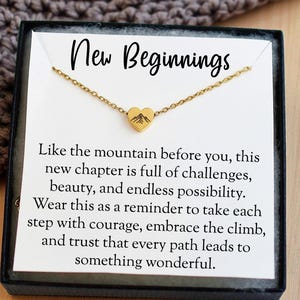 New beginning necklace gift - Divorcee gifts women - Cheer up gift - Blank Slate - Breakup Gift necklace - Starting Over Gift - Going away