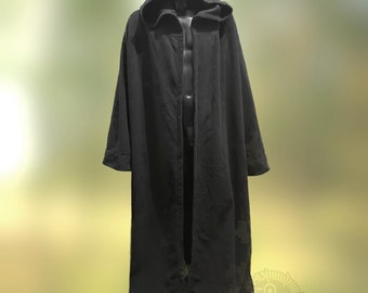 Monks robes,ready to go Ritual Robes, Witch, Druid, Pagan, space knight, sci-fi monk, hooded coat, LARP, Ren, hooded cloak,