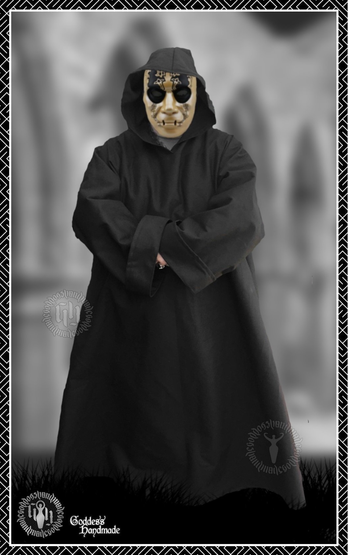 Ritual Robes Warm Polar Fleecemagickal Attire Meditation | Etsy