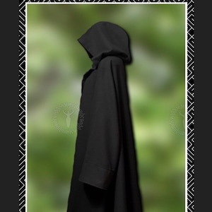 Wool robes, coat, pagan robes, pagan coat, wizard, sorcerer, goth, gothic, ritual, larp, cosplay, renaissance, medieval