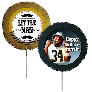 Personalized Table Centerpiece Sticks, Birthday Parties, Desktop Celebrations Decoration